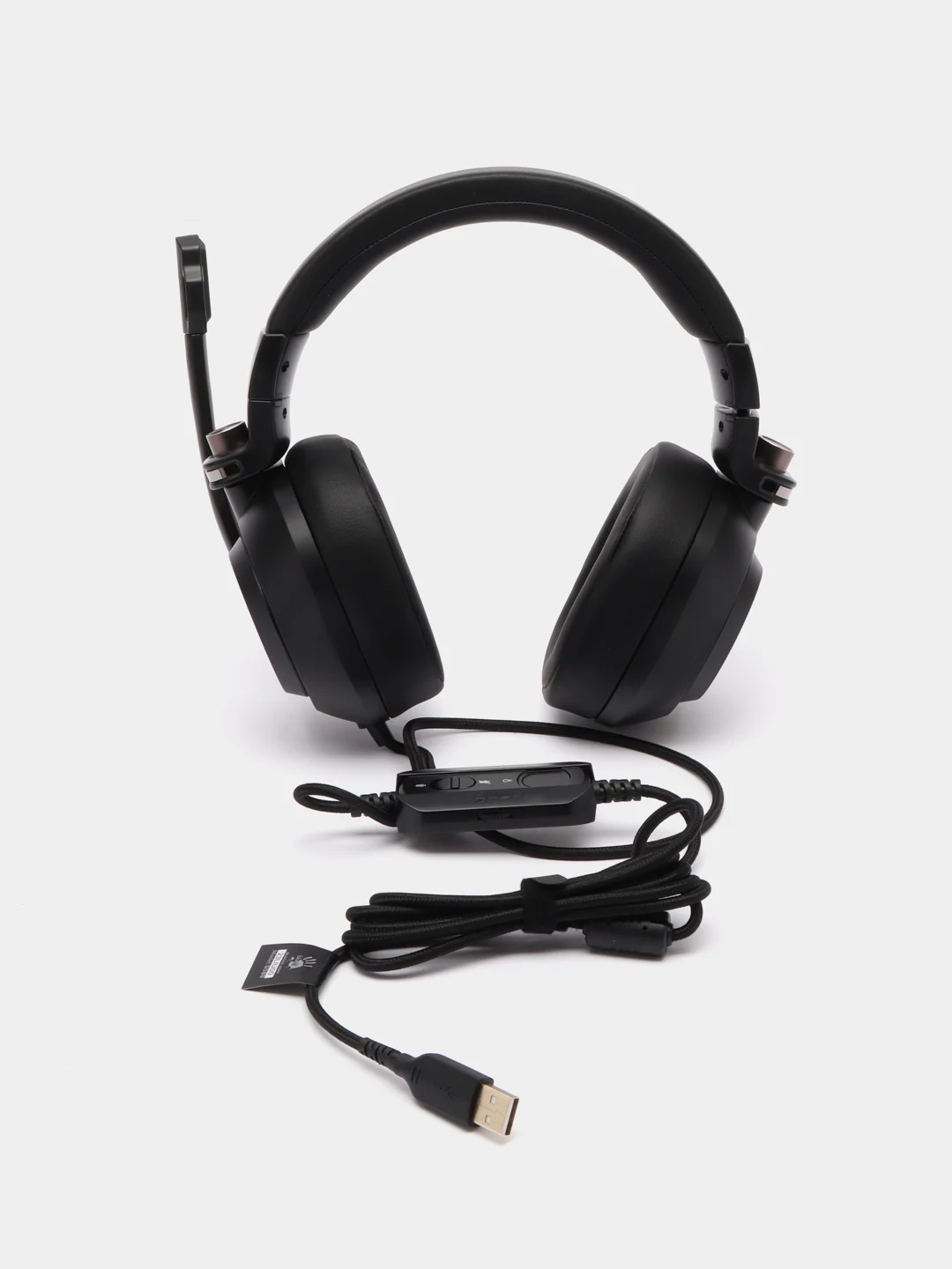 Игровые наушники с микрофоном A4Tech Bloody G580, черные 2м мониторные USB, G580 USB/BLACK