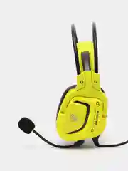 Игровые наушники с микрофоном A4Tech Bloody G575 Punk, желтый, черный, 2 м, мониторные, USB