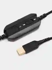Игровые наушники с микрофоном A4Tech Bloody G575 Punk, желтый, черный, 2 м, мониторные, USB