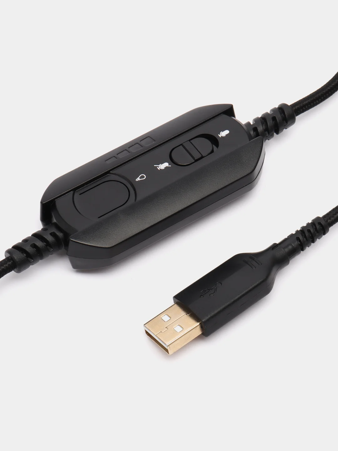 Игровые наушники с микрофоном A4Tech Bloody G575, серые 2 м мониторные USB, G575 USB/ GREY