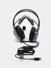 Игровые наушники с микрофоном A4Tech Bloody G575, серые 2 м мониторные USB, G575 USB/ GREY