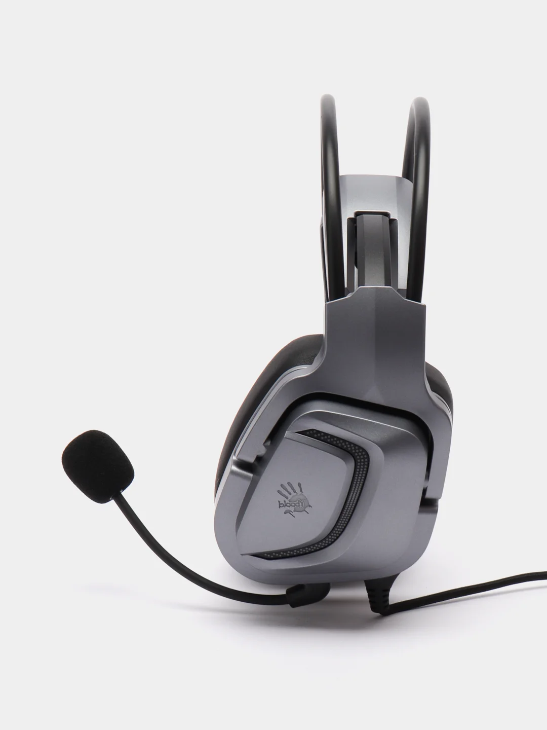 Игровые наушники с микрофоном A4Tech Bloody G575, серые 2 м мониторные USB, G575 USB/ GREY