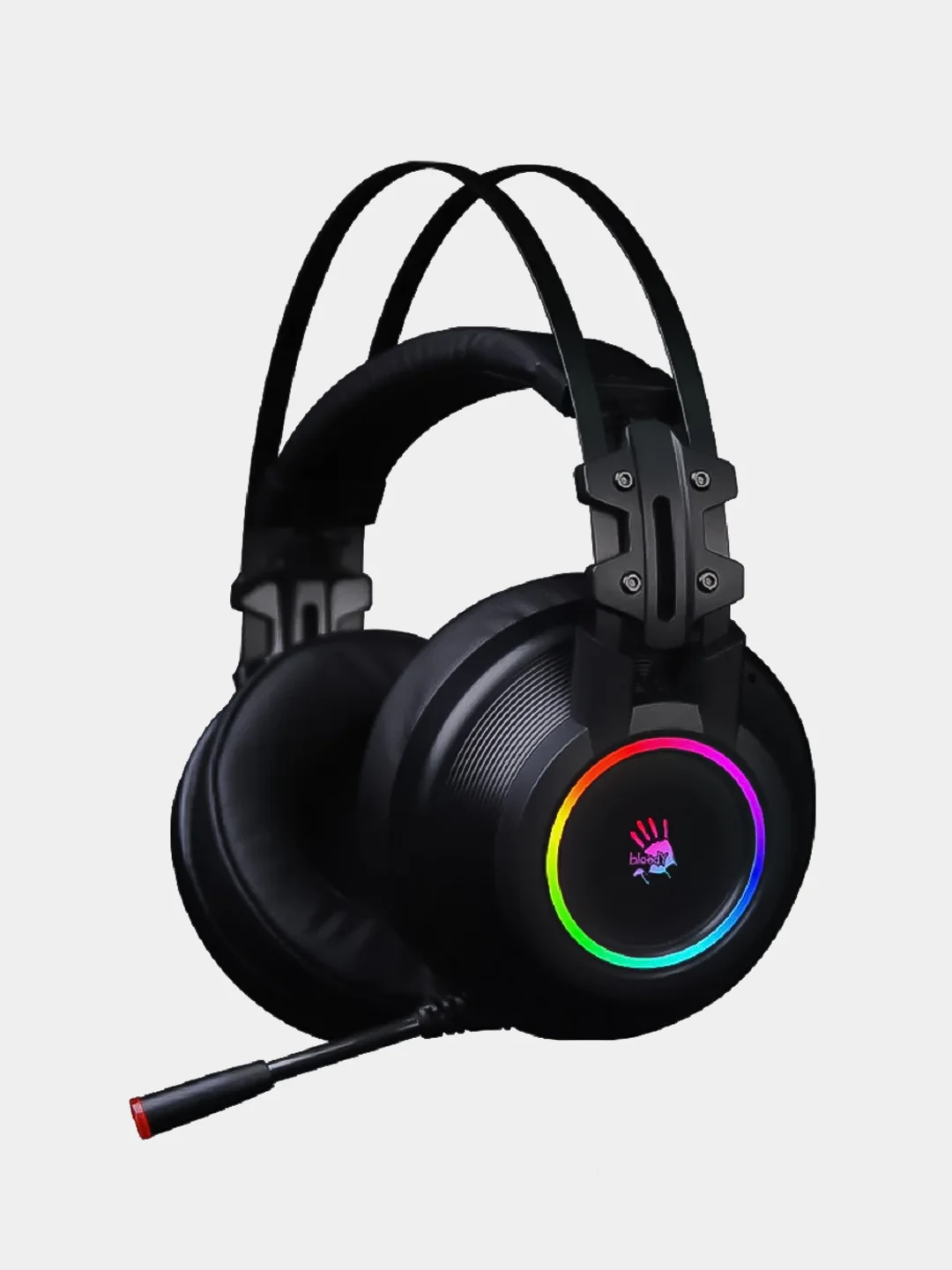 Игровые наушники с микрофоном A4Tech Bloody G528C черный 2м мониторные USB (G528C)