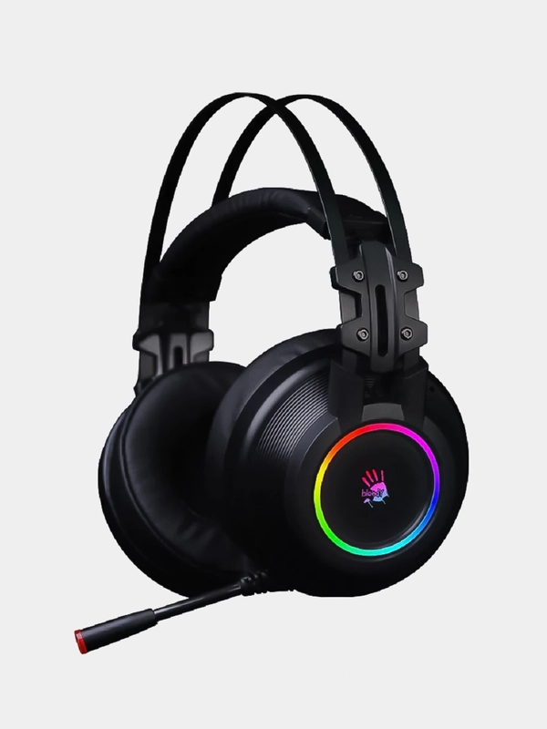 Игровые наушники с микрофоном A4Tech Bloody G528C черный 2м мониторные USB (G528C)