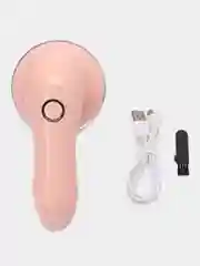 Розовый машинка для удаления катышков, миниклинер с аккумулятором, USB, триммер
