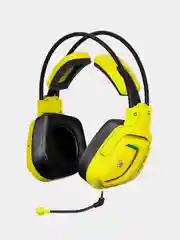 Игровые наушники с микрофоном A4Tech Bloody G575 Punk, желтый, черный, 2 м, мониторные, USB