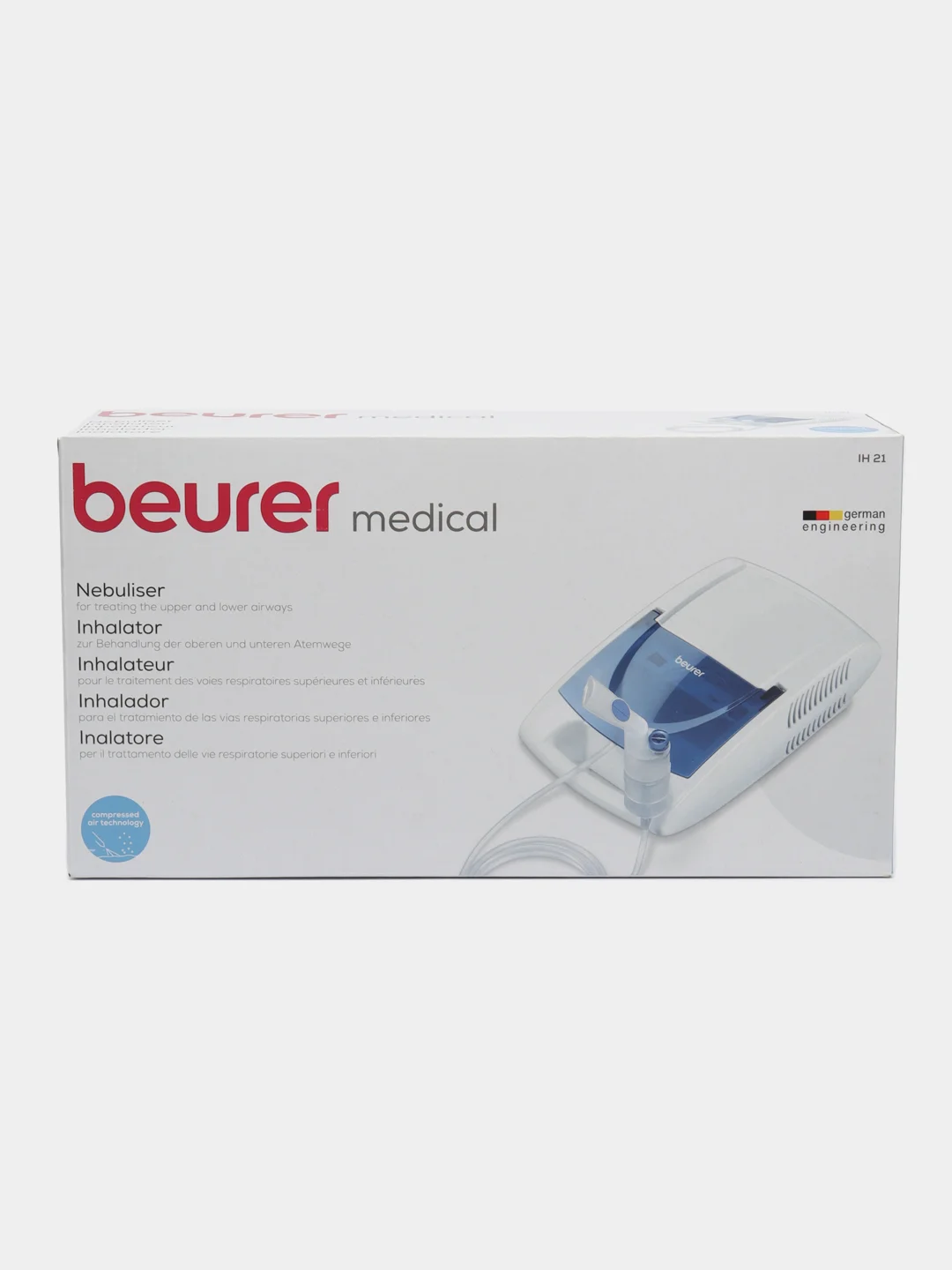 Ингалятор Beurer IH21, компрессорный, белый