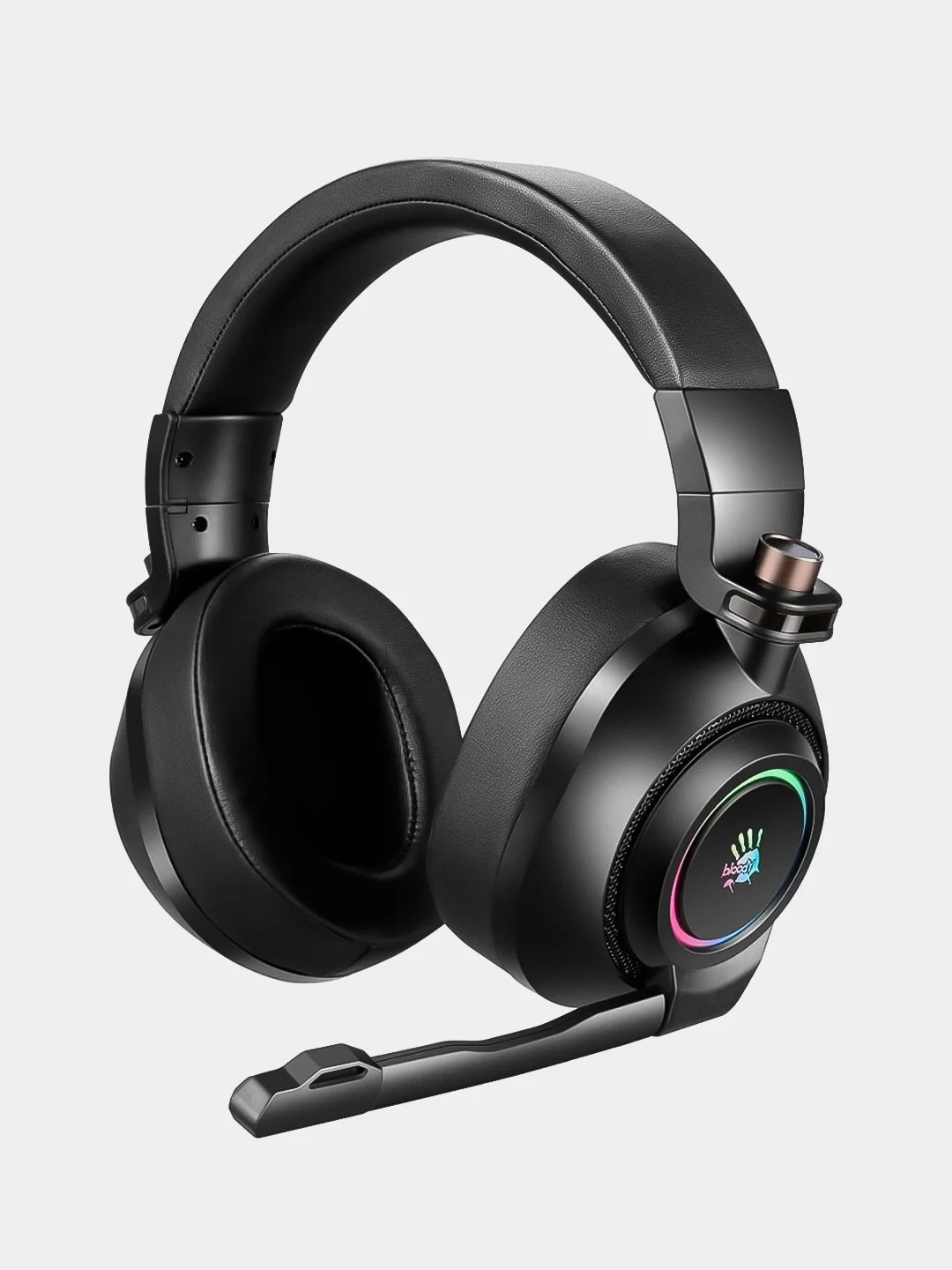 Игровые наушники с микрофоном A4Tech Bloody G580, черные 2м мониторные USB, G580 USB/BLACK