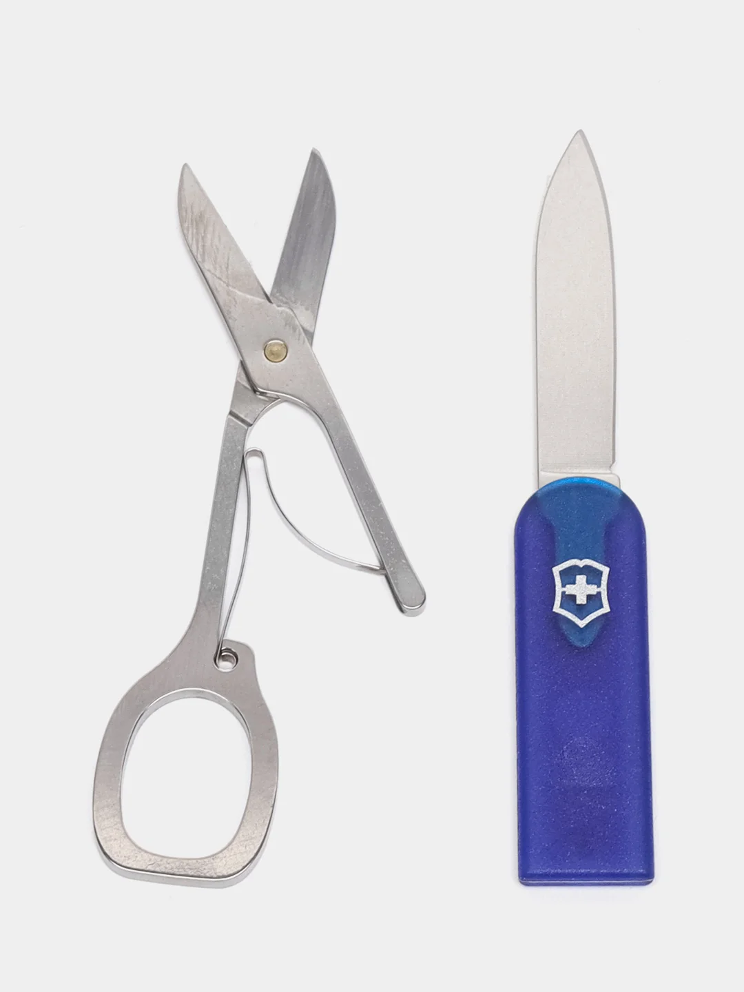 Швейцарская карта Victorinox SwissCard Lite, синий, полупрозрачный