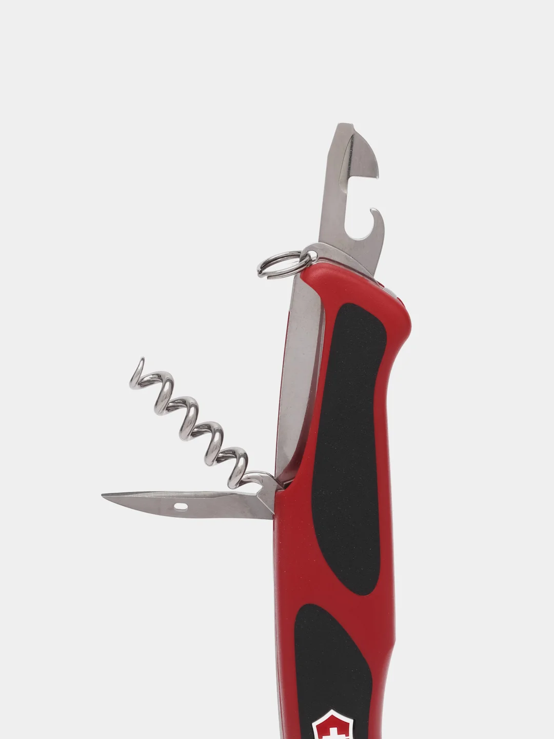 Складной нож Victorinox RangerGrip 61, 11 функций, 130 мм, красно-черный, 0.9553.MC