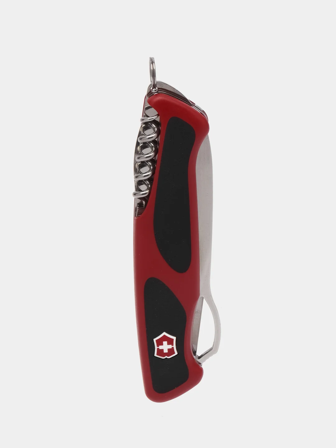 Складной нож Victorinox RangerGrip 61, 11 функций, 130 мм, красно-черный, 0.9553.MC