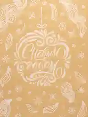Конфетный наклейка для окон "Новый год", украшения "Елка", 17*25 см, голографическая фольга