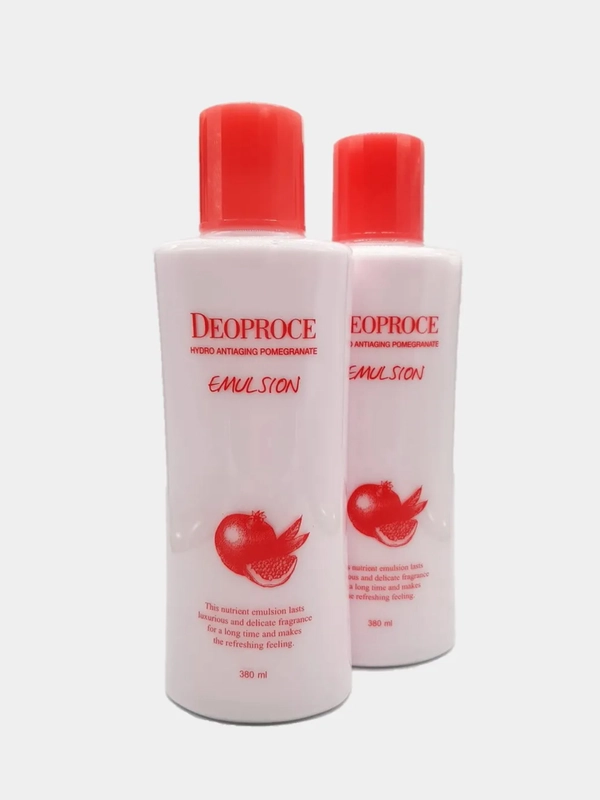 Эмульсия антивозрастная для лица Deoproce Hydro Antiaging Pomegranate Emulsion, 380 мл