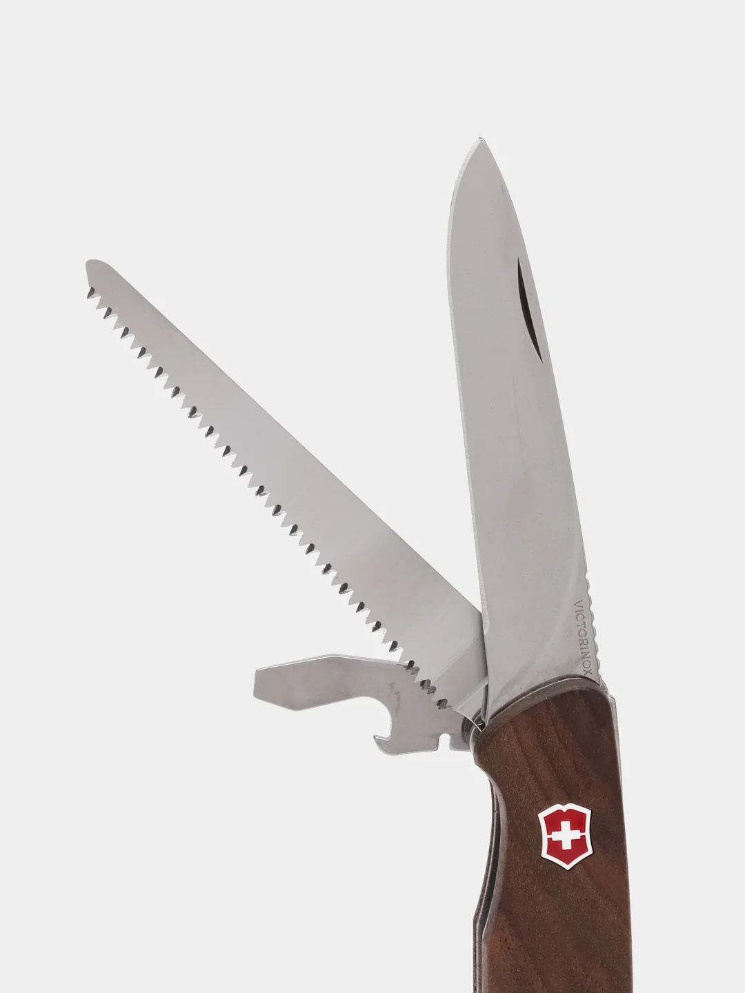 Складной нож Victorinox RangerWood 55, 10 функций, 130 мм, дерево, 0.9561.63