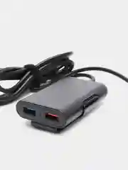 Черный зарядное устройство для телефона от прикуривателя на 4 USB
