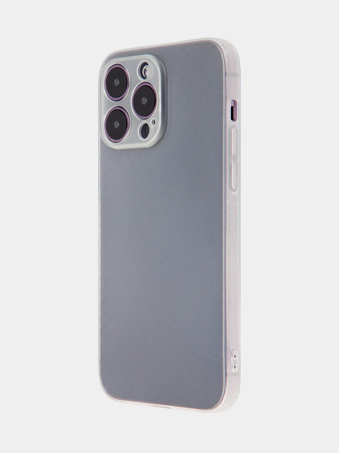 Белый чехол для iPhone 15, 14, 13 Pro, Max, Plus, Mini, ребристый, силиконовый, BROSCORP, карбон