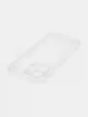 Белый чехол для iPhone 15, 14, 13 Pro, Max, Plus, Mini, ребристый, силиконовый, BROSCORP, карбон