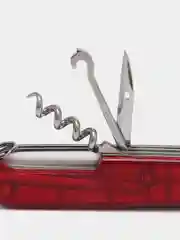 Складной нож Victorinox Climber, 14 функций, 91 мм, красный, полупрозрачный