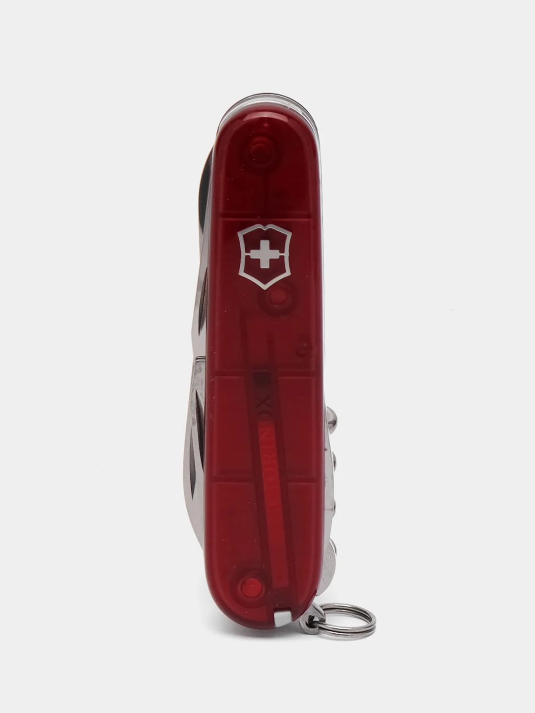 Складной нож Victorinox Climber, 14 функций, 91 мм, красный, полупрозрачный