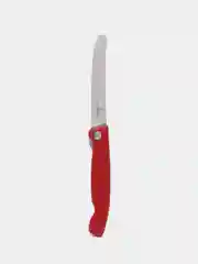 Нож кухонный Victorinox Swiss Classic, столовый, 110 мм, заточка серрейтор, красный