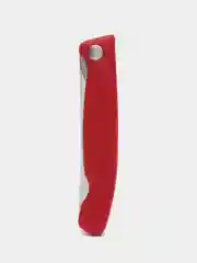 Нож кухонный Victorinox Swiss Classic, столовый, 110 мм, заточка серрейтор, красный