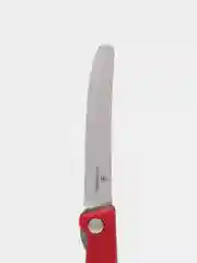 Нож кухонный Victorinox Swiss Classic, столовый, 110 мм, заточка серрейтор, красный