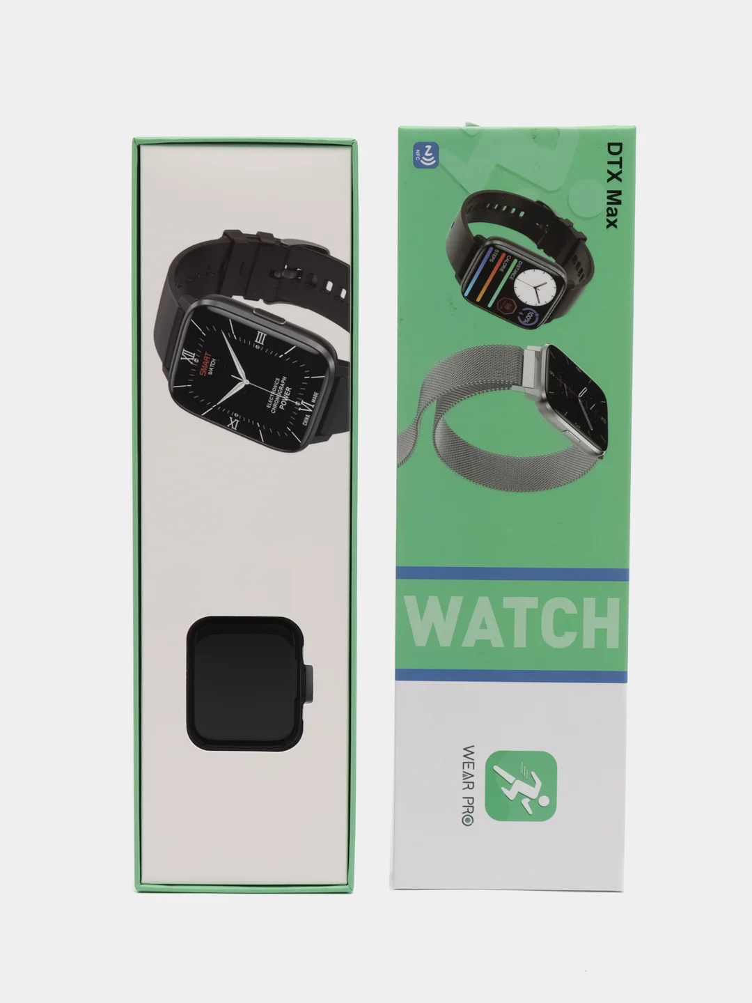 Серый умные смарт часы Smart Watch DTX Max ,44 мм, для iPhone и Android