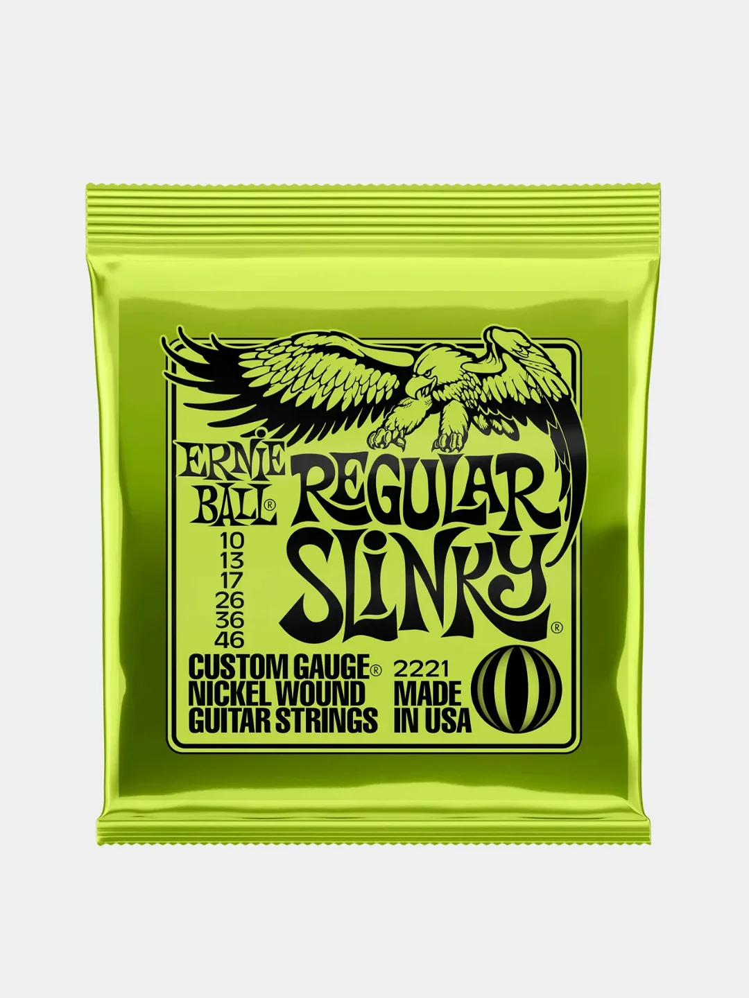 Струны для электрогитары Ernie Ball Nickel Wound всех калибров