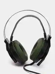 Игровые наушники с микрофоном A4Tech Bloody J450 черный, зеленый, 1.8 м, мониторные J450
