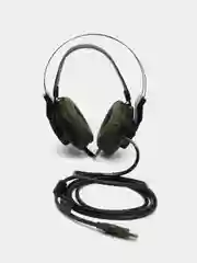 Игровые наушники с микрофоном A4Tech Bloody J450 черный, зеленый, 1.8 м, мониторные J450