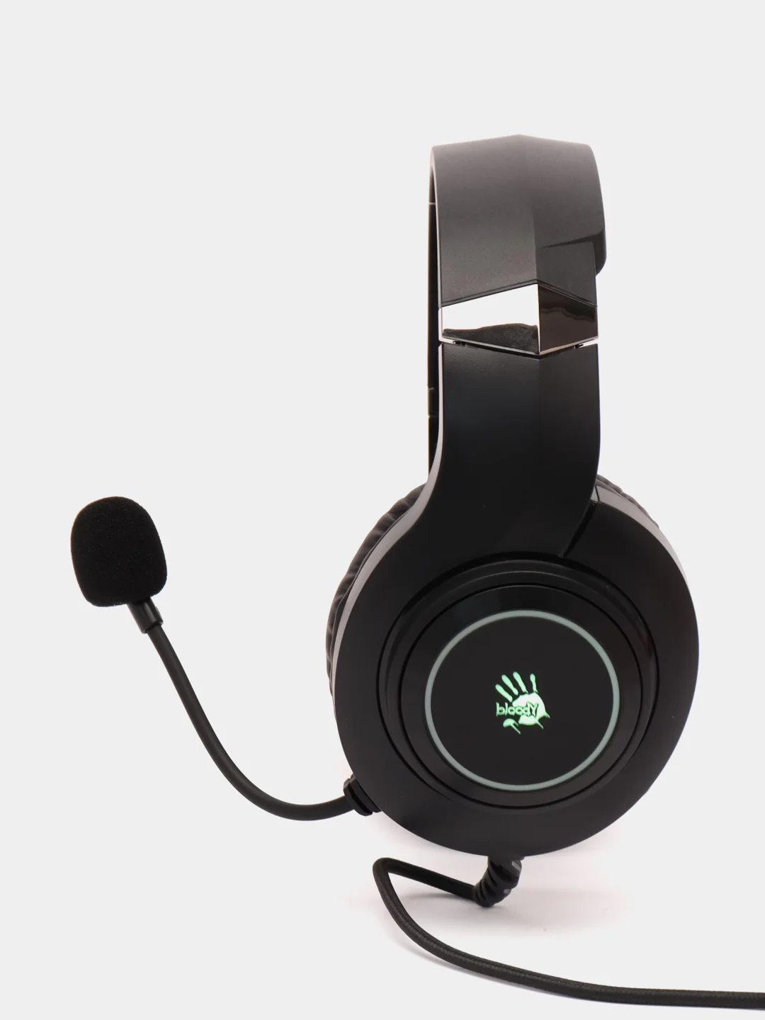 Игровые наушники с микрофоном A4Tech Bloody G220S, черный, 2 м, мониторные, USB