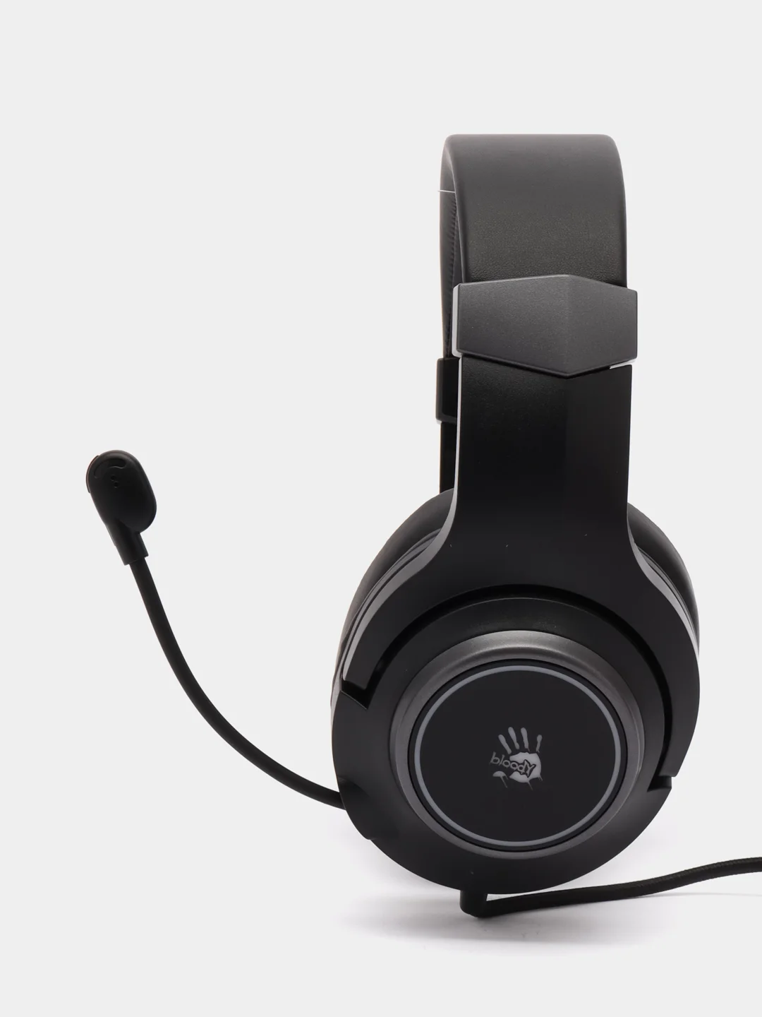 Игровые наушники с микрофоном A4Tech Bloody G350, черный, 2 м, мониторные, G350 USB, black