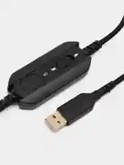 Игровые наушники с микрофоном A4Tech Bloody G350, черный, 2 м, мониторные, G350 USB, black