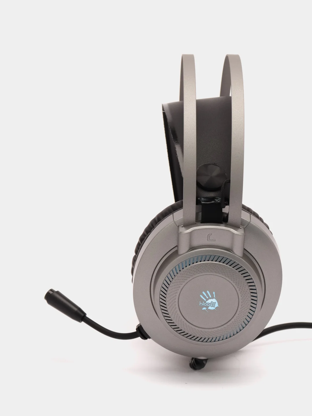 Игровые наушники с микрофоном A4Tech Bloody J200S, серый, 2 м, мониторные, USB J200S