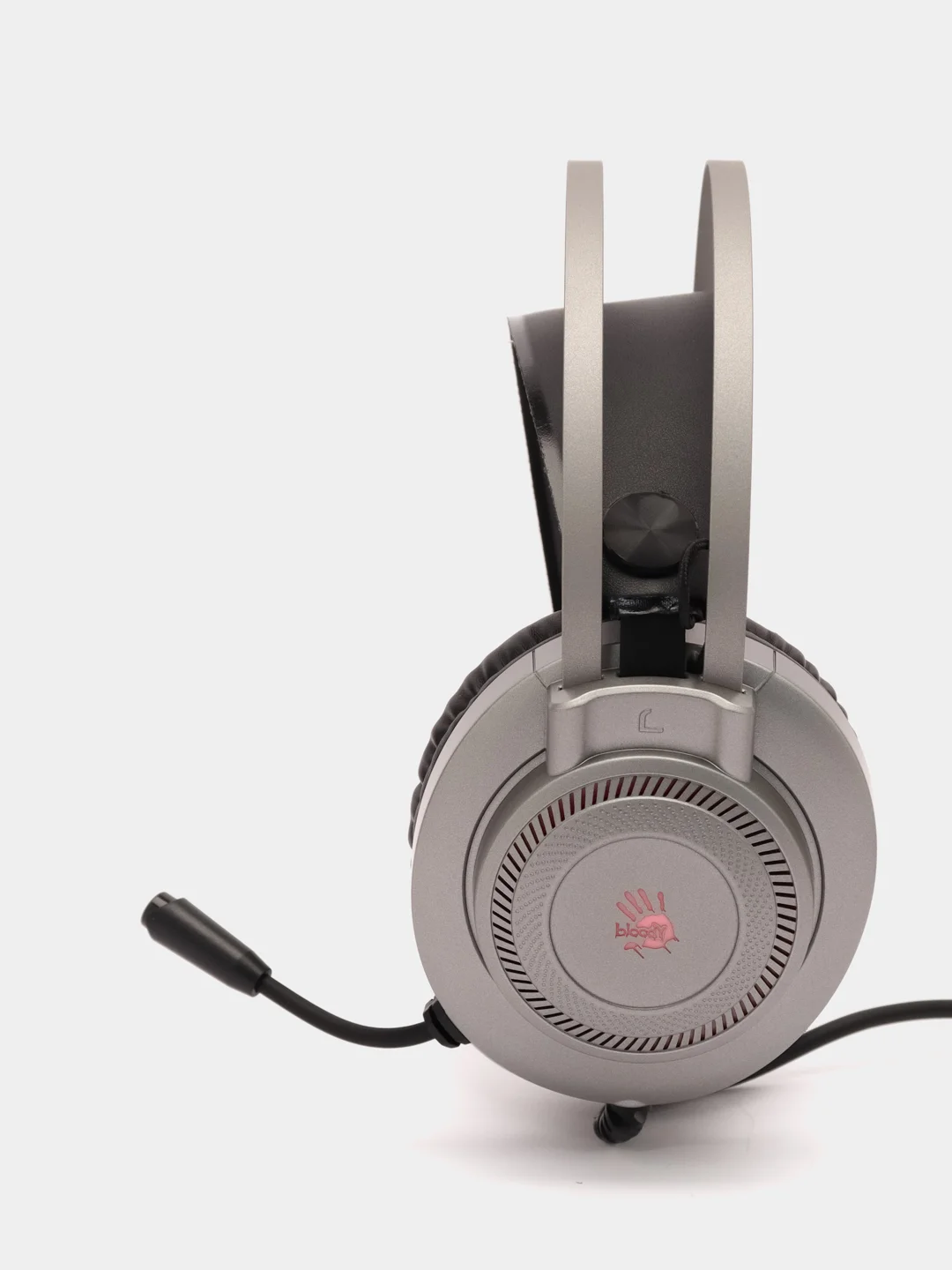 Игровые наушники с микрофоном A4Tech Bloody J200S, серый, 2 м, мониторные, USB J200S