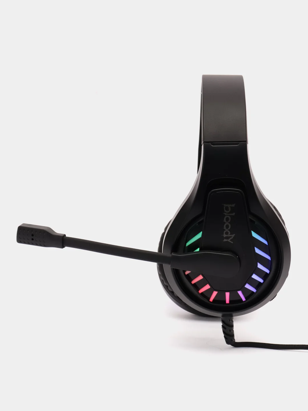 Игровые наушники с микрофоном A4Tech Bloody G230, черный, 2 м, накладные, USB, G230
