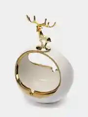 Белый оригинальная керамическая пепельница