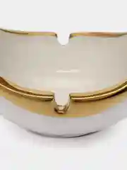Белый оригинальная керамическая пепельница
