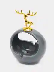 Серый оригинальная керамическая пепельница