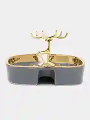Серый оригинальная керамическая мыльница