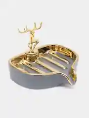Серый оригинальная керамическая мыльница