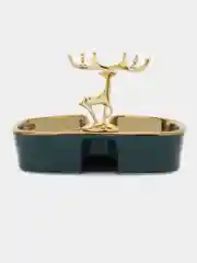 Тёмно-зелёный оригинальная керамическая мыльница