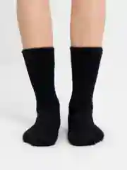 Носки черные, подростковые, женские, норковые, шерстяные, 37-41