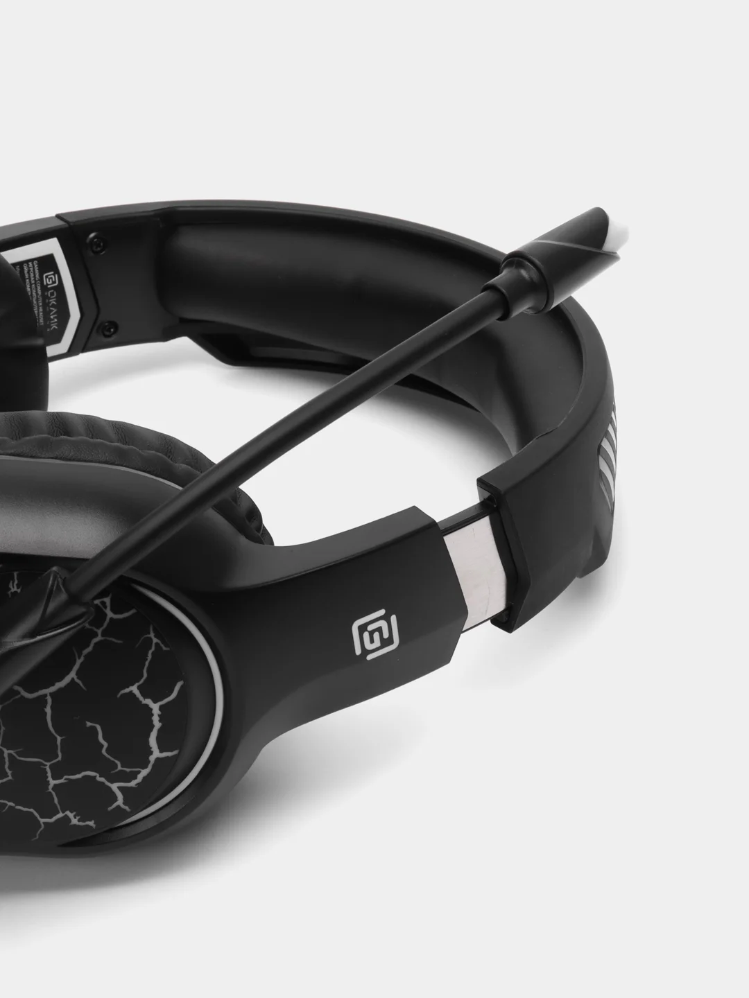 Гарнитура игровая Oklick HS-L930G Snorter, для компьютера, мониторные, черный
