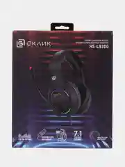 Гарнитура игровая Oklick HS-L930G Snorter, для компьютера, мониторные, черный