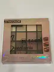Золотой тени для век, нюдовые, матовые, 16 цветов