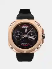 Золотой умные часы WATCH HW GT Cyber, с поддержкой звонков и уведомлений, 46 мм