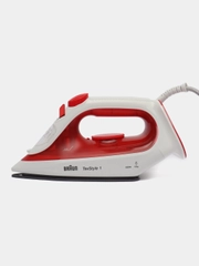 Утюг Braun SI1019RD, 2000Вт, красный / белый
