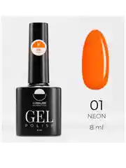 Гель-лак LunaLine Neon, 12 неоновых оттенков