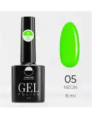 Гель-лак LunaLine Neon, 12 неоновых оттенков